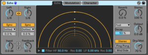 Ableton's Echo