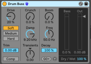 Ableton's Drum Bus